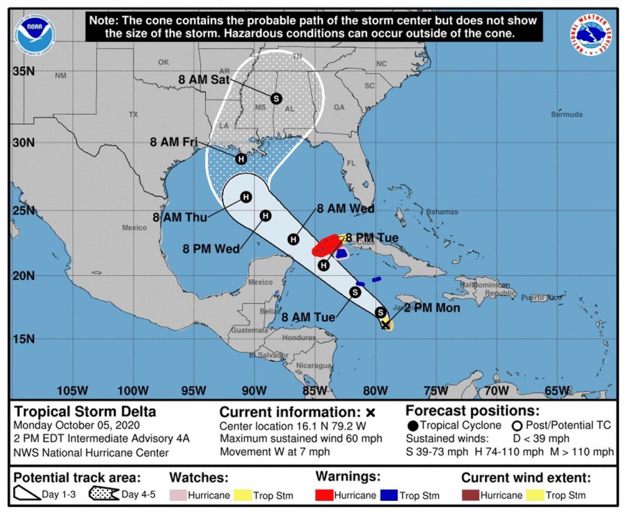 Hurricane Delta Forecast: AL.com