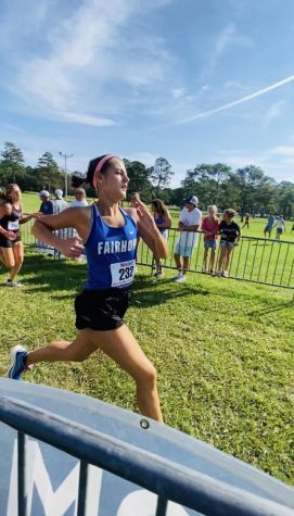 Anna Bowler Conyers run for the State Cross Country Championship on November 5, 2022.