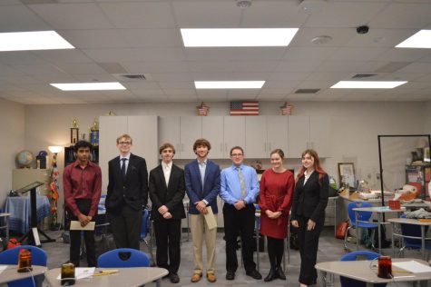 Students show their hard work and value of knowledge by participating in Scholars Bowl. Photo taken by Jillian Surla.