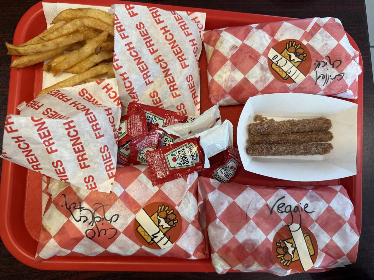 Hot and fresh… Each meal item is carefully put together and served within minutes. The savory aroma and steam from the wrappers took my friends and me by surprise. (Kendall Kirchoff)