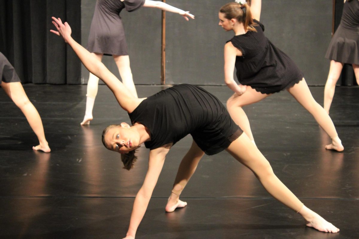 Onto the next chapter… Senior Mcllelan Allen dances the chapter “Helena.” She will continue her dance career in the fall with the Southern Miss dance team. 

