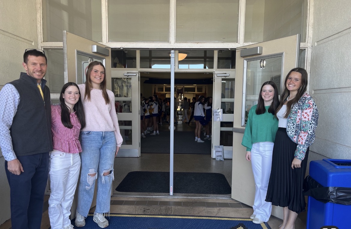 Christian community… First priority opens their doors and welcomes students in learning more about their shared faith. Photo by Isabella Casolaro.