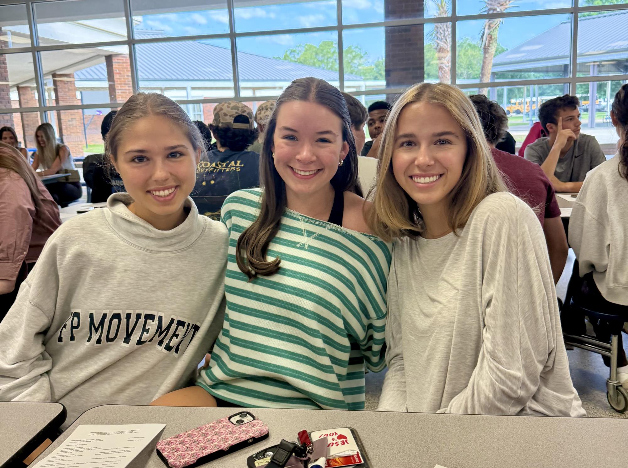 Erin Foutch, Emmie Freeman, Mazie Jordan